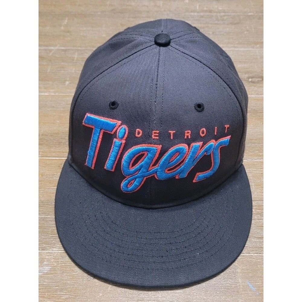 '47 Brand Detroit Tigers Adjustable Embroidered Snapback Hat Cap MLB Big Script